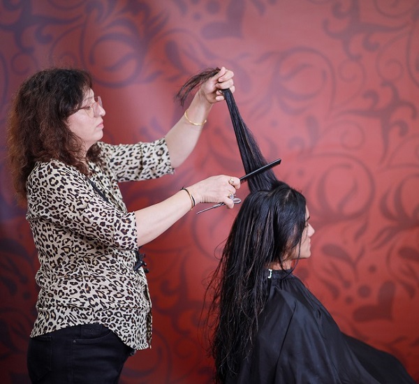 Vaishanvi Bridal Haircut, Hair color & Styling Service